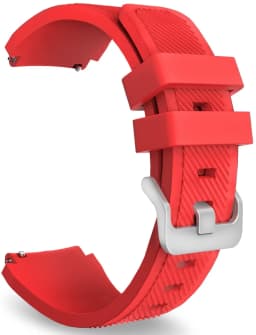 22mm Silicone Band for Samsung Galaxy Watch 3 45mm/Huawei Watch GT2 46mm/Gear S3 Watchband Bracelet Strap for Amazfit GTR 47mm