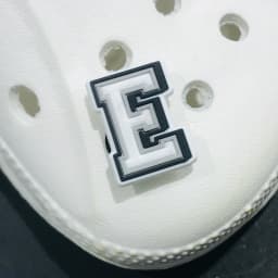 1Pcs Cartoon English Alphabet A-Z Letters PVC 3D Shoe Charms Garden Shoes Accessories Decoration Fit band Kids Gift