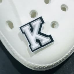 1Pcs Cartoon English Alphabet A-Z Letters PVC 3D Shoe Charms Garden Shoes Accessories Decoration Fit band Kids Gift