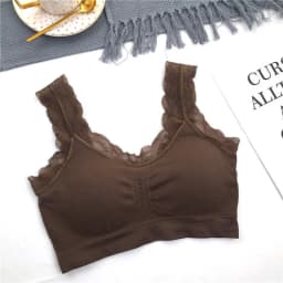 3D Sexy lace Lingerie Seamless Sport Bra Backless Strapless Top Bra Push Up Bralette Brassiere Women Underwear vest wrapped girl