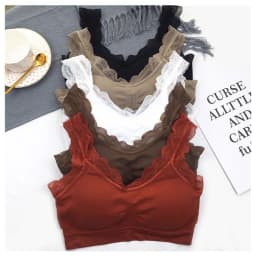 3D Sexy lace Lingerie Seamless Sport Bra Backless Strapless Top Bra Push Up Bralette Brassiere Women Underwear vest wrapped girl