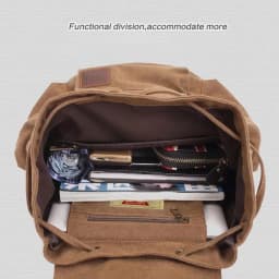 Vintage Canvas Backpacks Men And Women Bags Travel Students Casual For Hiking Travel Camping Backpack Mochila Masculina