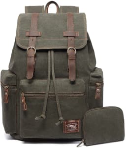 Vintage Canvas Backpacks Men And Women Bags Travel Students Casual For Hiking Travel Camping Backpack Mochila Masculina