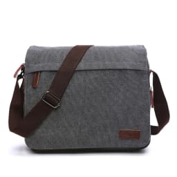 Fashion Solid Vintage Canvas Messenger Satchel Bags Buckle Casual Portable Shoulder Bag Korean Trend Simple Pack For Men 2020