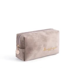 Women Cosmetic Bag Soft Velvet Make Up Storage Bag Pads Toiletry Package Travel Makeup Bag Organizer Pouch Beauty Case Wash Bag