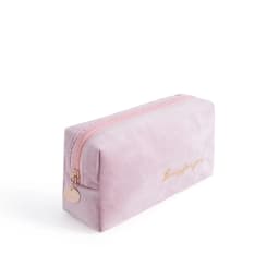 Women Cosmetic Bag Soft Velvet Make Up Storage Bag Pads Toiletry Package Travel Makeup Bag Organizer Pouch Beauty Case Wash Bag