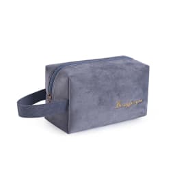 Women Cosmetic Bag Soft Velvet Make Up Storage Bag Pads Toiletry Package Travel Makeup Bag Organizer Pouch Beauty Case Wash Bag