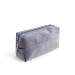 Women Cosmetic Bag Soft Velvet Make Up Storage Bag Pads Toiletry Package Travel Makeup Bag Organizer Pouch Beauty Case Wash Bag