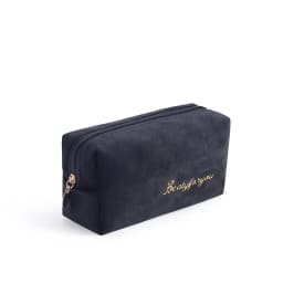 Women Cosmetic Bag Soft Velvet Make Up Storage Bag Pads Toiletry Package Travel Makeup Bag Organizer Pouch Beauty Case Wash Bag