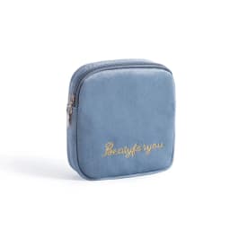 Women Cosmetic Bag Soft Velvet Make Up Storage Bag Pads Toiletry Package Travel Makeup Bag Organizer Pouch Beauty Case Wash Bag