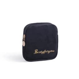 Women Cosmetic Bag Soft Velvet Make Up Storage Bag Pads Toiletry Package Travel Makeup Bag Organizer Pouch Beauty Case Wash Bag