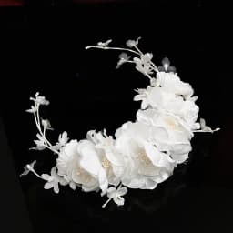 Yarn Silk Flower Head wear bride headdress women girls hairbands bridal hair Accessories