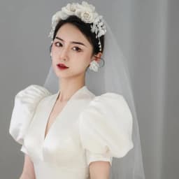 Yarn Silk Flower Head wear bride headdress women girls hairbands bridal hair Accessories