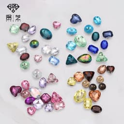New Shoe Charms for Hole DIY Colored Diamond Crystal Shoe Buckle Decoration for Hole Shoe Charm Accessories Kids Party Gift
