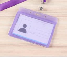 1pcs Waterproof Transparent Card Holder Plastic Card Id Badge Holders Case To Protect Credit Cards Card Protector Cardholder