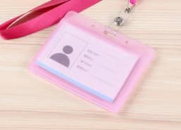 1pcs Waterproof Transparent Card Holder Plastic Card Id Badge Holders Case To Protect Credit Cards Card Protector Cardholder