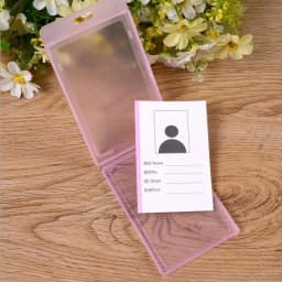 1pcs Waterproof Transparent Card Holder Plastic Card Id Badge Holders Case To Protect Credit Cards Card Protector Cardholder