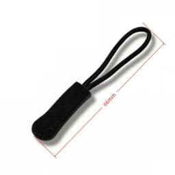 10-100 Pcs Zipper Tail Rope Clothing Plastic Zipper Head Zipper Rope Bag PVC Tail Strip Handbags Extension accessories