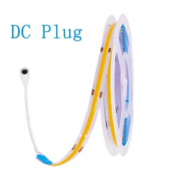 DC 5V LED COB Strip Light USB High Density Linear Lighting 320LED Flexible Tape Lights Warm Natural White Red Blue Green Decor