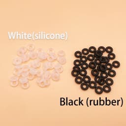 50pcs M2 M3 O shape Silicone Rubber Washer Shock Absorbor Anti Vibration Damping For F3 F4 Flytower Flight Controller RC Drone