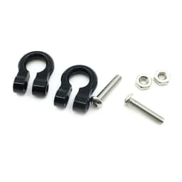 AXSPEED Aluminum Alloy Trailer Tow Shackles Hook for Axial SCX10 1/10 RC Remote Control Crawler Car Upgrade Parts Accessories