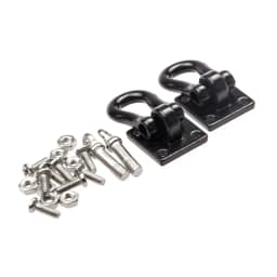 AXSPEED Aluminum Alloy Trailer Tow Shackles Hook for Axial SCX10 1/10 RC Remote Control Crawler Car Upgrade Parts Accessories