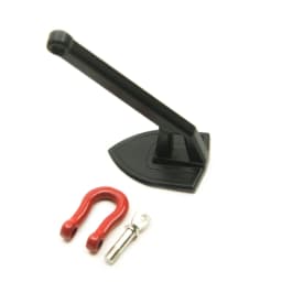 AXSPEED Aluminum Alloy Trailer Tow Shackles Hook for Axial SCX10 1/10 RC Remote Control Crawler Car Upgrade Parts Accessories
