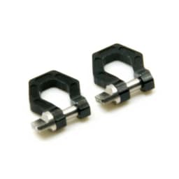 AXSPEED Aluminum Alloy Trailer Tow Shackles Hook for Axial SCX10 1/10 RC Remote Control Crawler Car Upgrade Parts Accessories