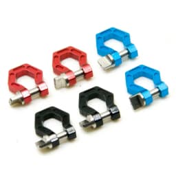 AXSPEED Aluminum Alloy Trailer Tow Shackles Hook for Axial SCX10 1/10 RC Remote Control Crawler Car Upgrade Parts Accessories