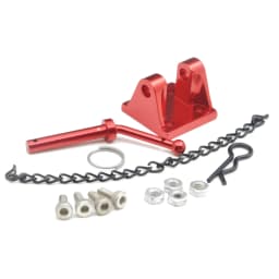 AXSPEED Aluminum Alloy Trailer Tow Shackles Hook for Axial SCX10 1/10 RC Remote Control Crawler Car Upgrade Parts Accessories