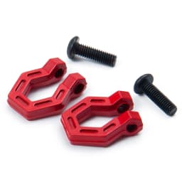 AXSPEED Aluminum Alloy Trailer Tow Shackles Hook for Axial SCX10 1/10 RC Remote Control Crawler Car Upgrade Parts Accessories