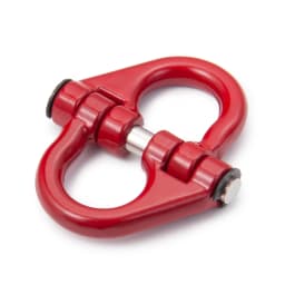 AXSPEED Aluminum Alloy Trailer Tow Shackles Hook for Axial SCX10 1/10 RC Remote Control Crawler Car Upgrade Parts Accessories