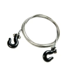 AXSPEED Aluminum Alloy Trailer Tow Shackles Hook for Axial SCX10 1/10 RC Remote Control Crawler Car Upgrade Parts Accessories