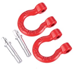AXSPEED Aluminum Alloy Trailer Tow Shackles Hook for Axial SCX10 1/10 RC Remote Control Crawler Car Upgrade Parts Accessories