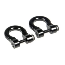 AXSPEED Aluminum Alloy Trailer Tow Shackles Hook for Axial SCX10 1/10 RC Remote Control Crawler Car Upgrade Parts Accessories