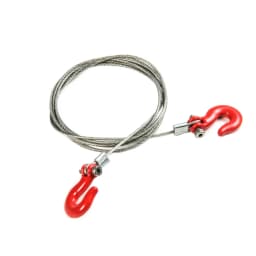 AXSPEED Aluminum Alloy Trailer Tow Shackles Hook for Axial SCX10 1/10 RC Remote Control Crawler Car Upgrade Parts Accessories