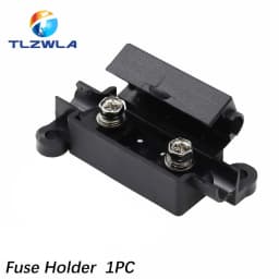 1Set Auto fuse Flat Plate Type 32V Fork Type Bolt Battery Fuse Car Modification Stand 30A-100A Fuse Box