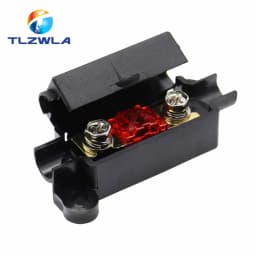 1Set Auto fuse Flat Plate Type 32V Fork Type Bolt Battery Fuse Car Modification Stand 30A-100A Fuse Box