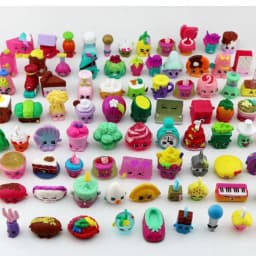 New 50pcs Mix Mini Furniture Food Fruit Dolls Pretend Play Shop Season 1 2 3 4 5 6 7 Action Figures Toy Kids Girls Gif