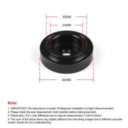 1 Set Aluminum Car Rear Wiper Delete Kit Plug Cap for Honda Universal Car Accessories