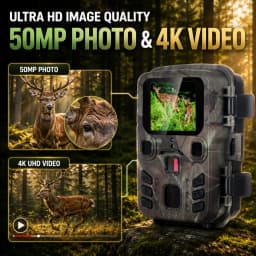 Hunting  Trail Camera 20MP 1080P Outdoor Wildlife Cameras Surveillance Night Vision Photo Traps Mini301