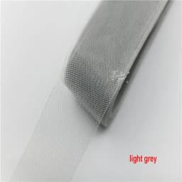 Wholesale 2cm~10cm Soft Crinoline for Wedding Dress Horsehair Braid Polyester Mesh Fabric Crinolina Clothing Accessories
