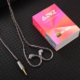 QKZ T1 Earphone Cable QDC Type Copper Silver-plated Upgrade Cable 3.5mm Wired Headphones For KZ ZSN PRO ZS10 pro EDX TRN CCA