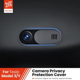 YZ For Tesla Model 3 Y Highland Juniper Camera Cover for Tesla Car Monitor Ultra-Thin Webcam Sticker Interior Accessories