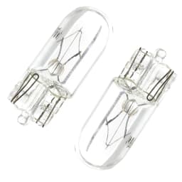 10 X White T10 W5W 501 194 Clear Signal Lamp Glass 12V 5W Warm White W2.1x9.5d Single Filament Car Bulb Auto Light