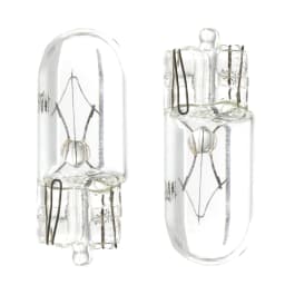 10 X White T10 W5W 501 194 Clear Signal Lamp Glass 12V 5W Warm White W2.1x9.5d Single Filament Car Bulb Auto Light