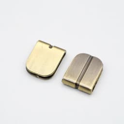 Notebook Metal-Edge Protection Bronze Decoration and TN Elastic Rubber Band for Protection Diary Accessories