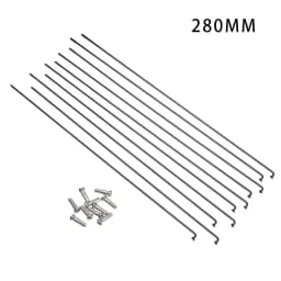 10Sets 14g Bicycle Stainless Steel Spokes With Nipples Outdoor Mountain Road Bike High Strength Spokes Wires Cycling Repair Tool