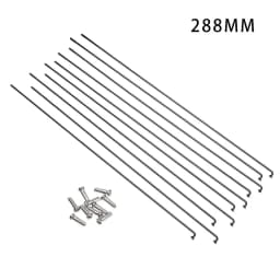 10Sets 14g Bicycle Stainless Steel Spokes With Nipples Outdoor Mountain Road Bike High Strength Spokes Wires Cycling Repair Tool