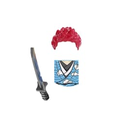 WM6116 WM6162 WM6163 Anime Bricks Mini Dolls Action Figure Assemble Building Blocks Toys For Children Gift